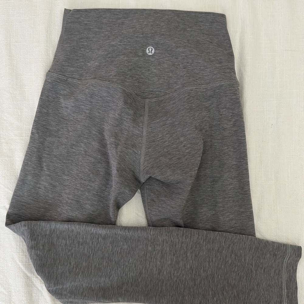 lululemon align, size 4, length 25”, gray